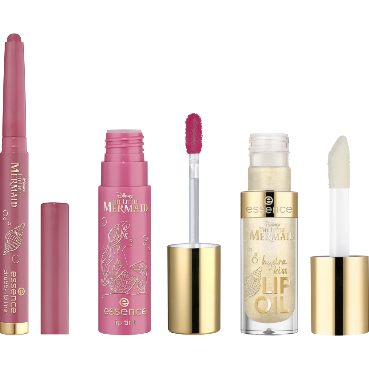 essence Disney THE LITTLE MERMAID lip combo kit huulimeikkipakkaus - Image 2