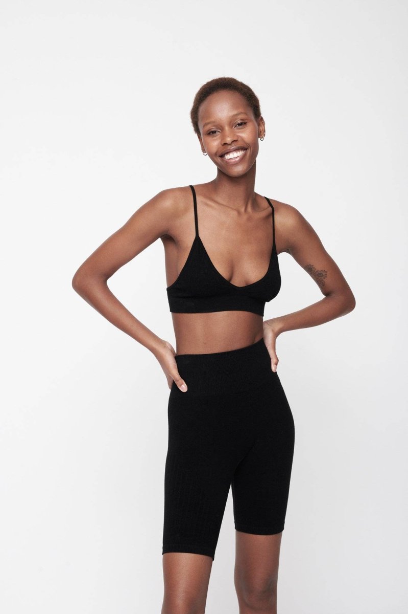 moshi moshi mind - Motion pants short - Musta - Image 4