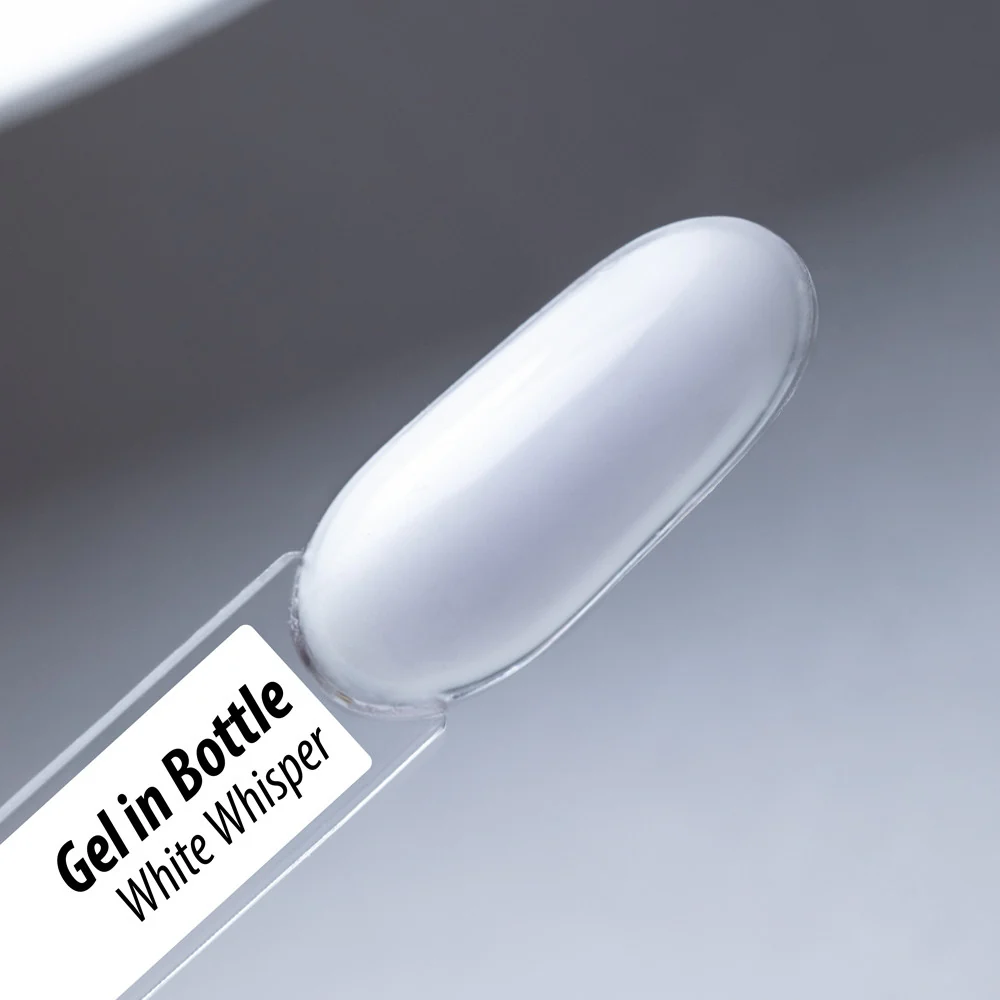 Molly Nails Gel In Bottle geeli Pro Salon 15g - White Whisper - Image 4