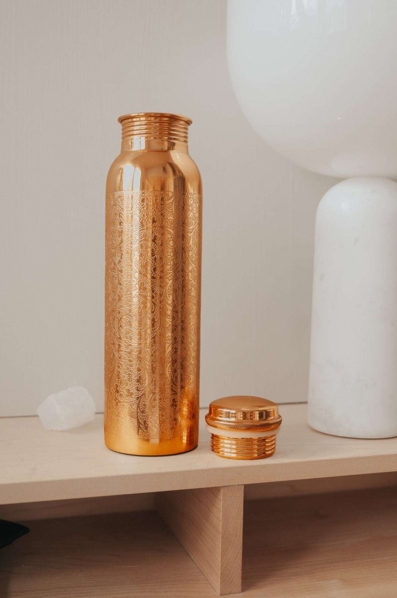 Copper Specialist Kuparipullo kaiverrettu 950ml