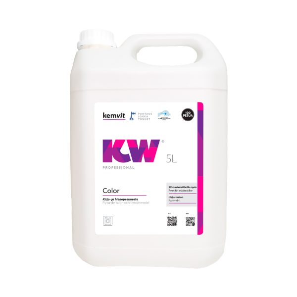 KW Color Kirjo- ja hienopesuaine 5L