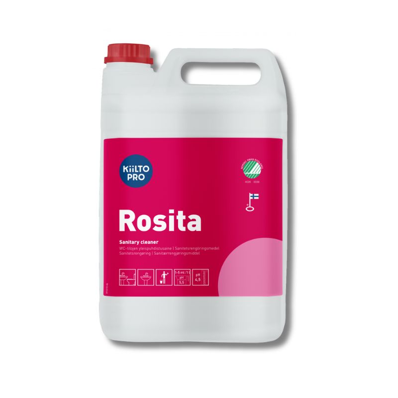 Kiilto Rosita Saniteettitilojen puhdistusaine 5L