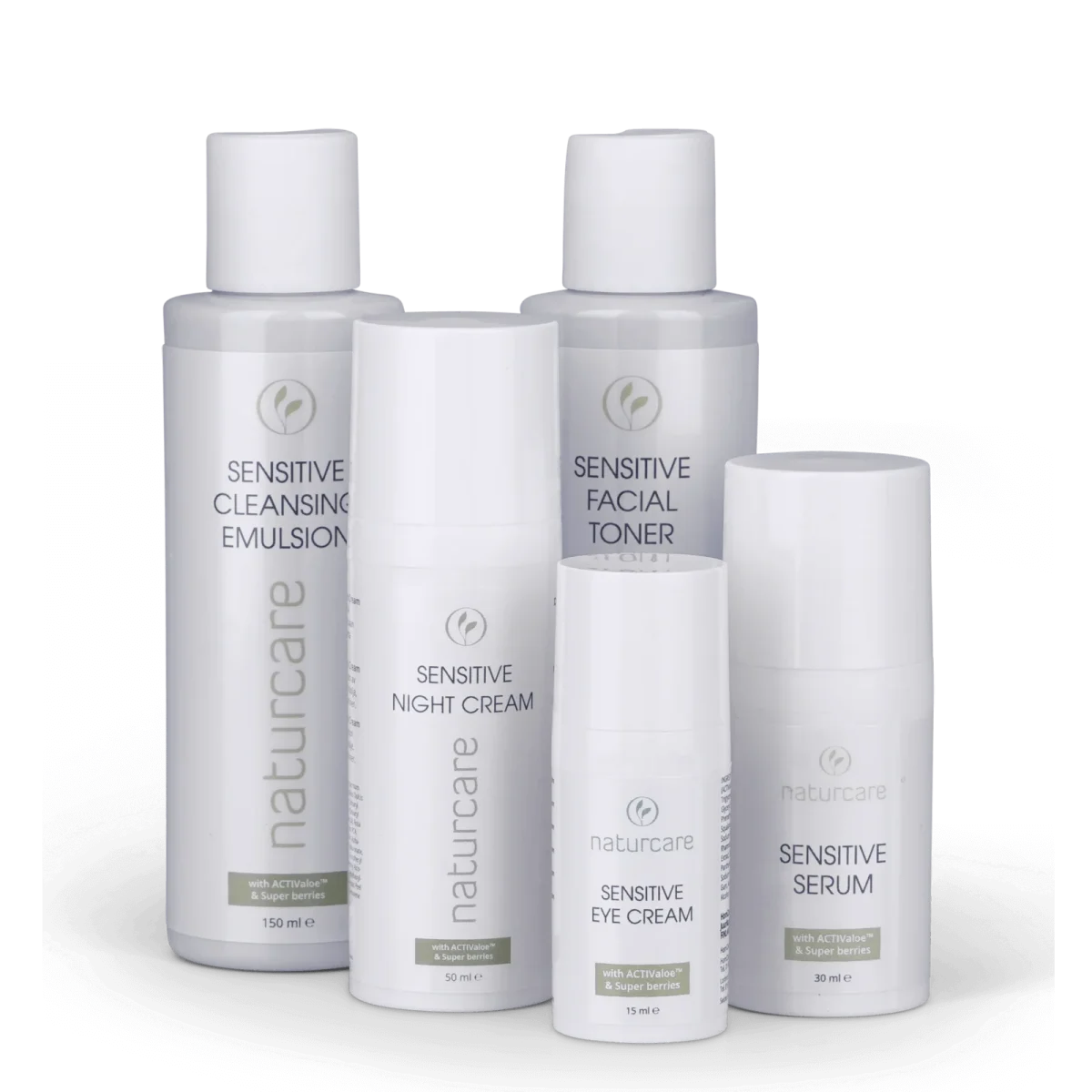 NaturCare Sensitive setti yövoiteella