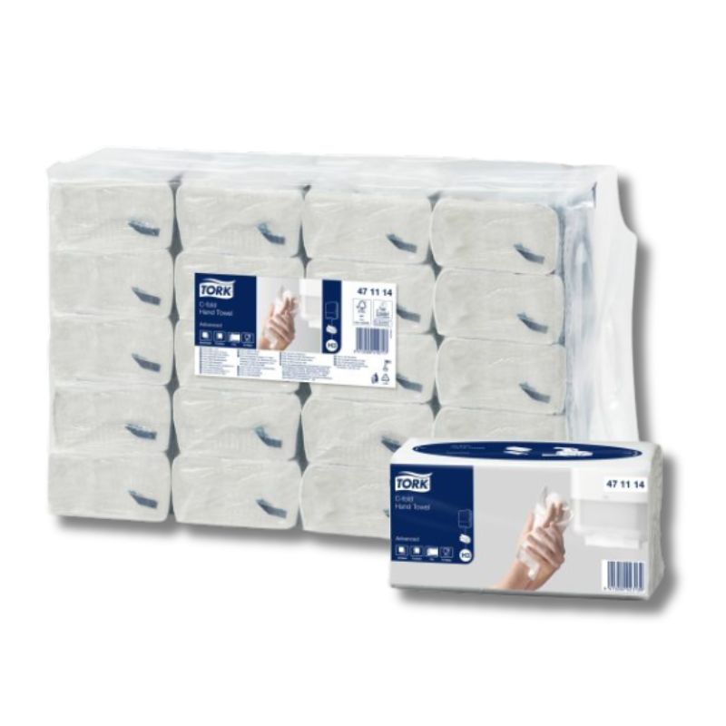 Tork Advanced C-fold käsipyyhe H3, 2400 arkkia