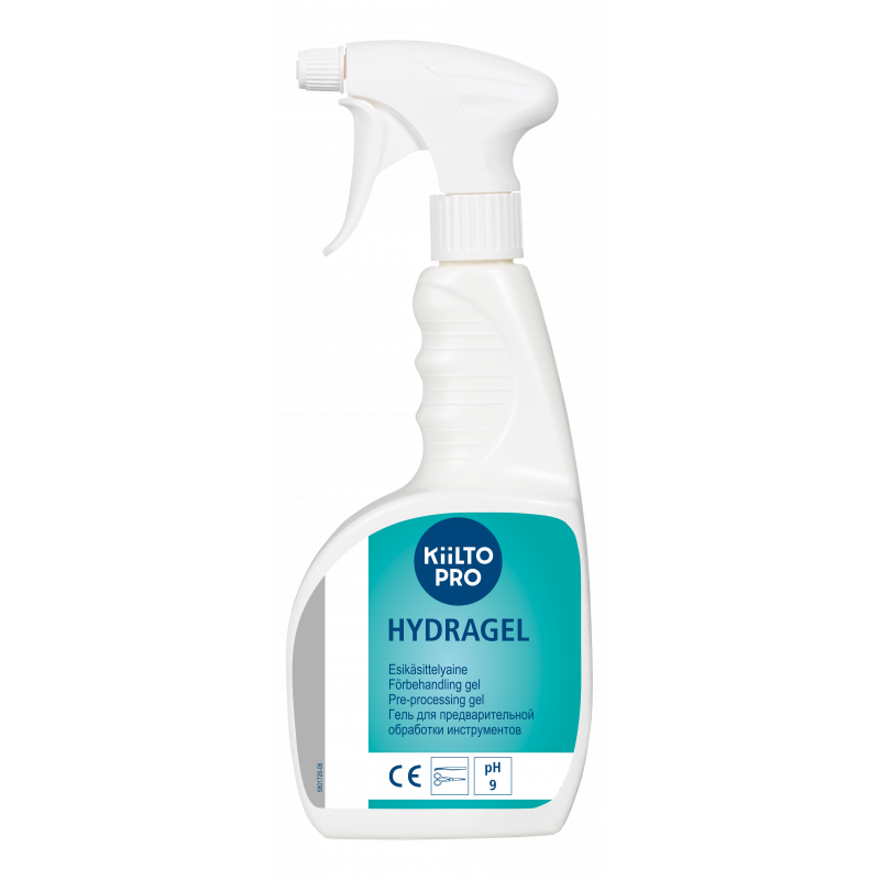 Hydragel instrumenttien esikäsittelyaine 750 ml suihkepullo - Image 2