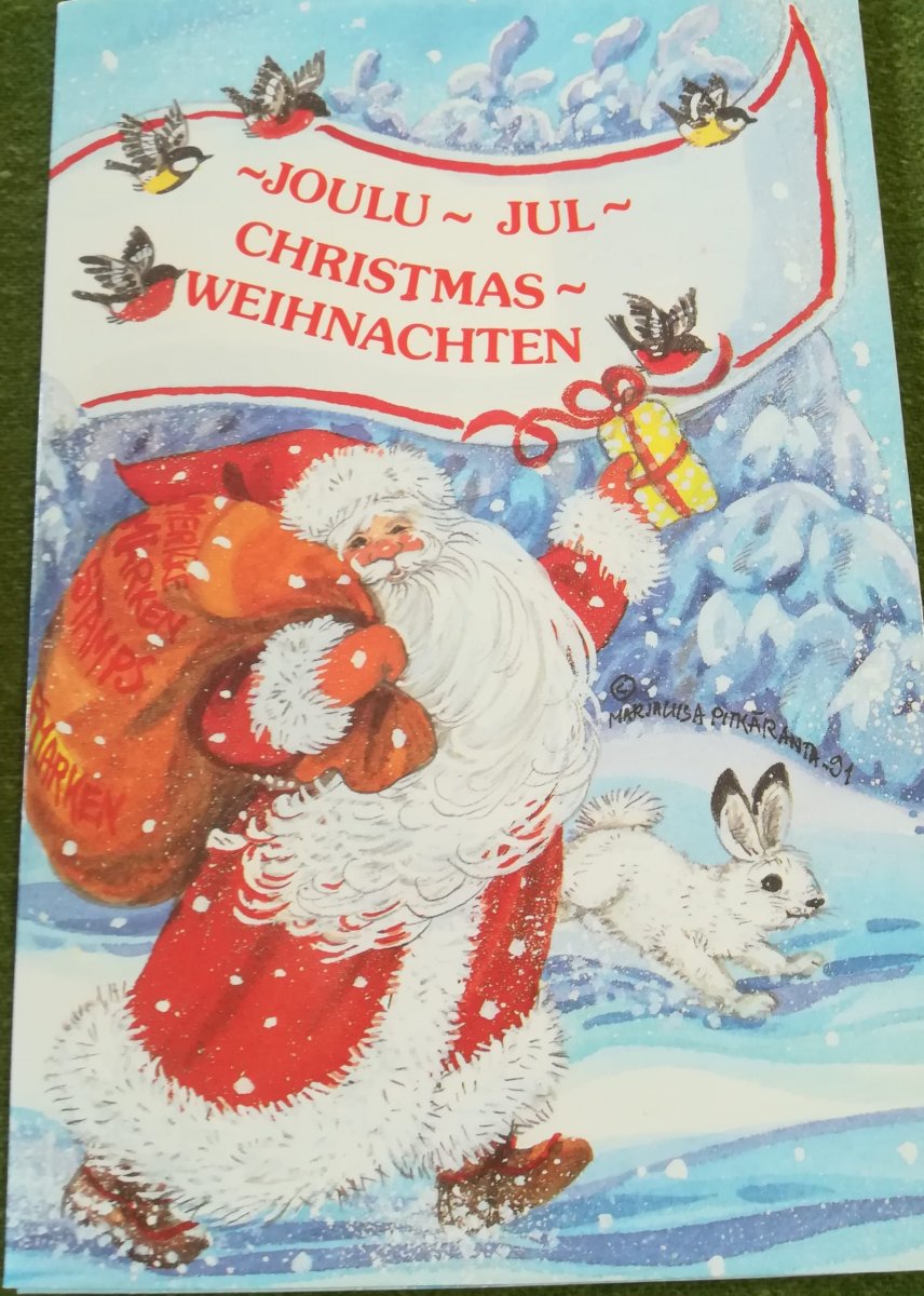 Postimerkkien joulu 1 – pakkaus